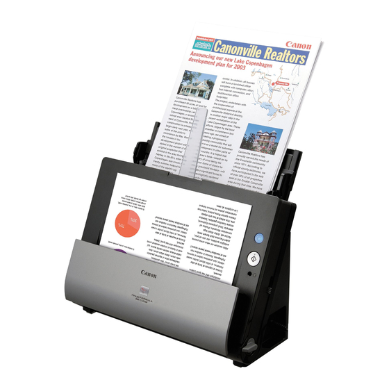 Canon imageFORMULA DR-C125W Guia De Instalacion