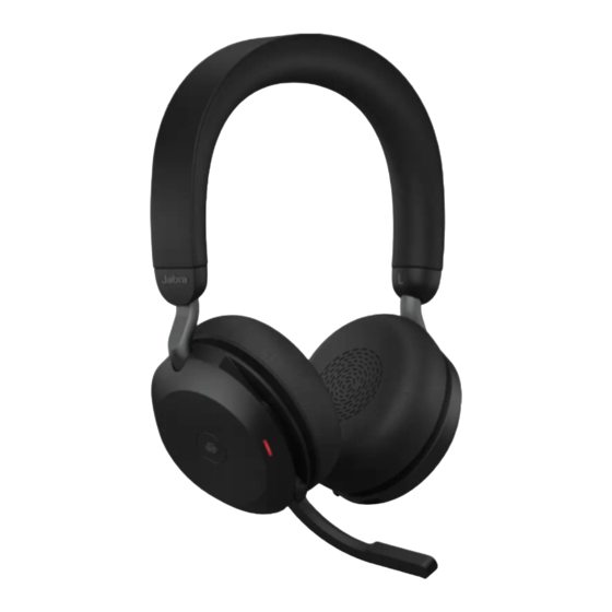 Jabra EVOLVE2 75 Guia De Inicio Rapido