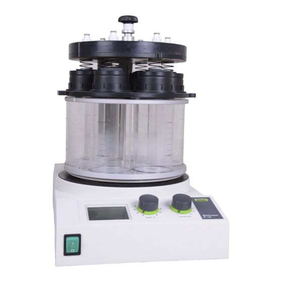 Buchi Multivapor P-6 Manual De Instrucciones