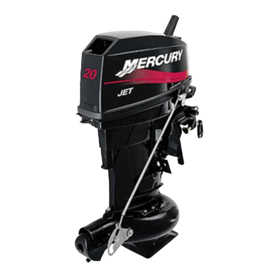 Mercury Marine Jet 20 Manuales