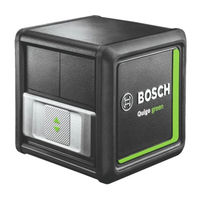 Bosch Quigo Green Manual Original