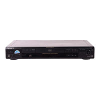 Sony DVP-S560D Manual De Instrucciones