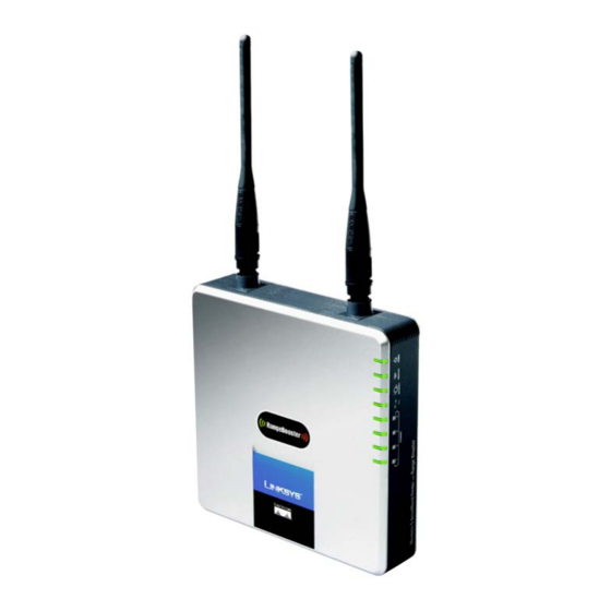 Cisco Linksys WRT54GR Manual De Instrucciones