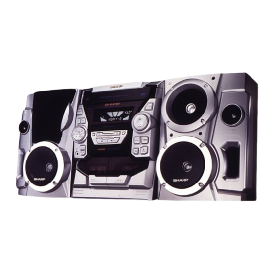 Sharp CD-BA150 Guía Rápida