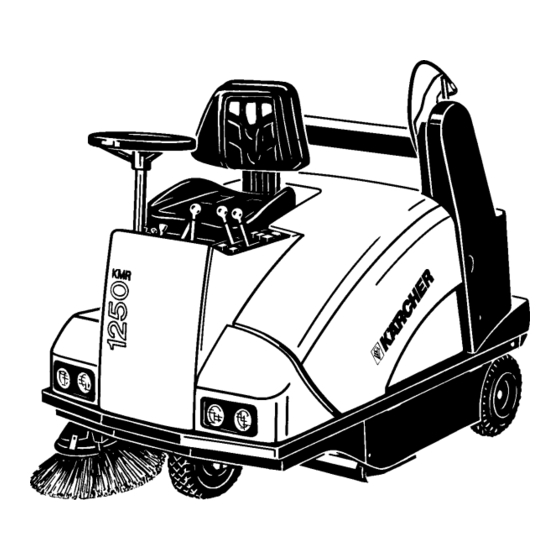 Kärcher KMR 1250 B Manual Del Usuario