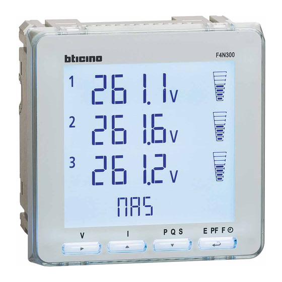 Bticino F4N300 Manual De Instalación
