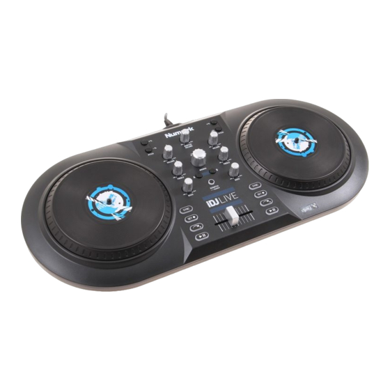 Numark iDJ LIVE Guia De Inicio Rapido