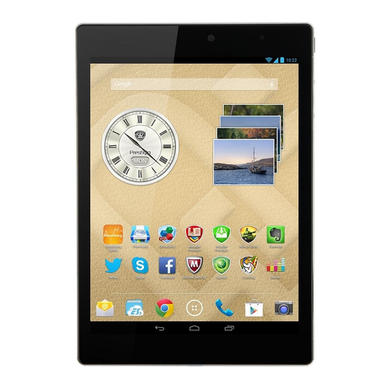 Prestigio MultiPad 4 Diamond 7.0 3g Guia De Inicio Rapido