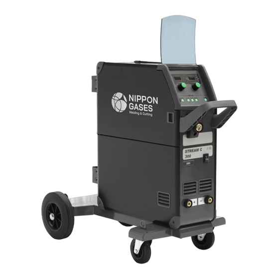 Nippon Gases STREAM 300C PULSE SYNERGIC Manuales