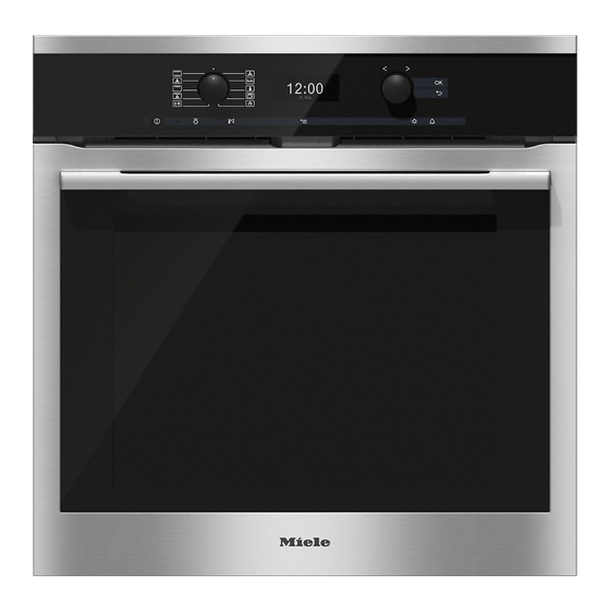 Miele H 6360 BP Manuales