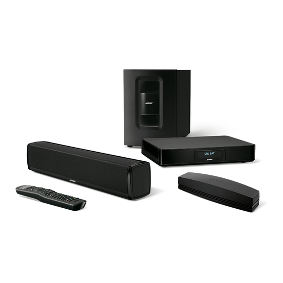 Bose SoundTouch 120 Guia Del Propietario