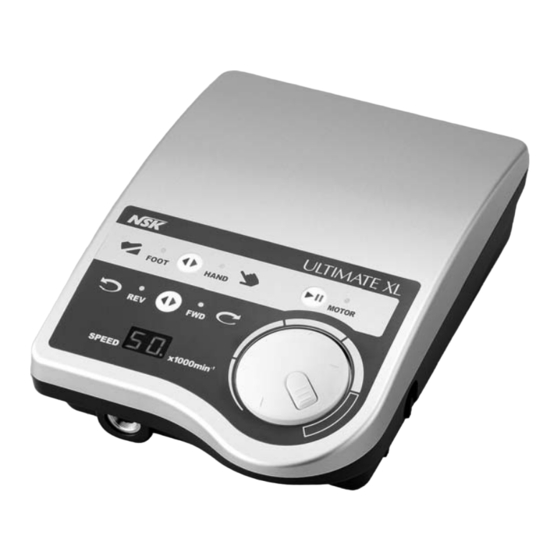 NSK Ultimate XL Manual De Operación