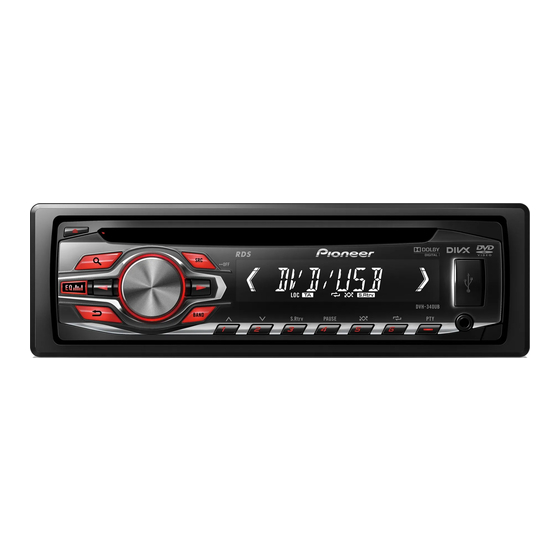 Pioneer DVH-340UB Manual De Instalación