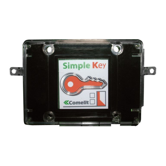 Comelit SimpleKey SK9000I Manual Tecnico