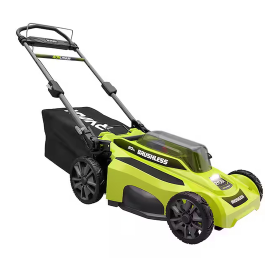 Ryobi RY401011VNM Manual Del Operador