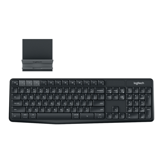 Logitech K375s MULTI-DEVICE Guía De Configuración