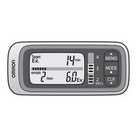 Omron Walking style X Manual De Instrucciones