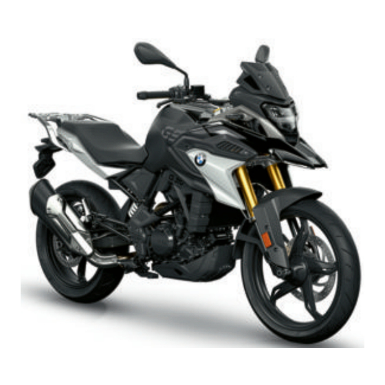 BMW Motorrad G 310 GS 2022 Manual De Instrucciones