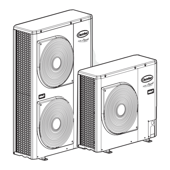 Carrier Aqua SNAP PLUS 30AW Serie Manual De Instalación