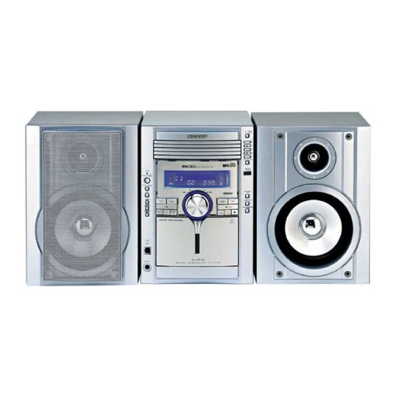 Sharp XL-MP110H Manual De Instrucciones