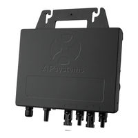 APsystems YC600B Guía De Instalación Rápida
