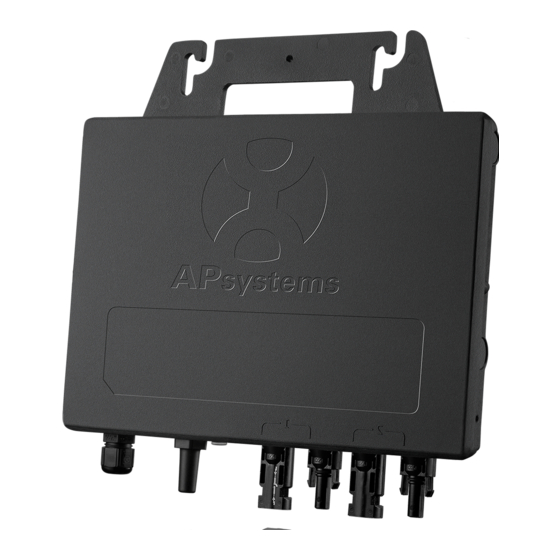 APsystems YC600B Guía De Instalación Rápida