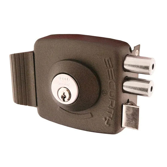 Assa Abloy POLI SECURITY 136441 Guía De Instrucciones Y Plantilla De Instalación