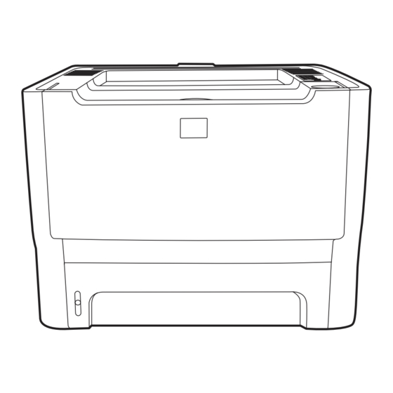 HP LaserJet P2010 Guia Del Usuario