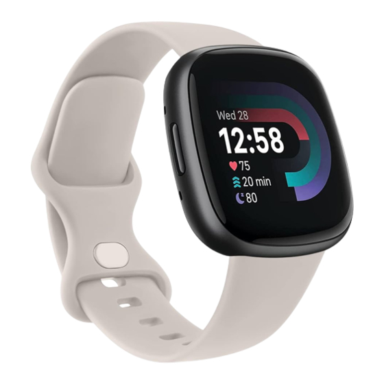 Fitbit versa 4 Manual Del Usuario