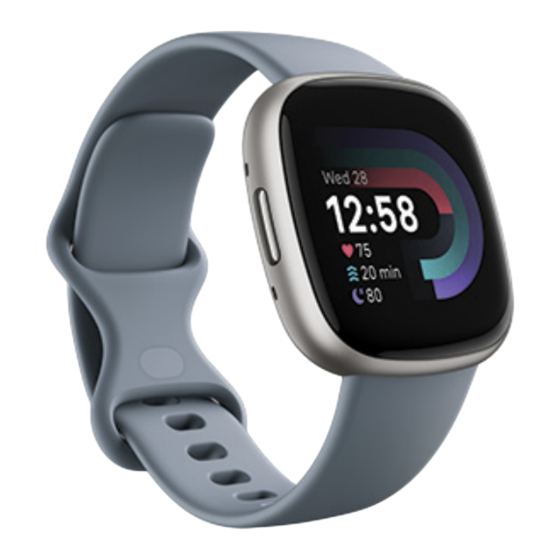 Fitbit versa 4 Manual Del Usuario