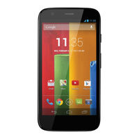 Motorola Moto G XT1033 Manual Del Usuario