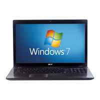 Acer Aspire 7741Z Serie Guía Rápida