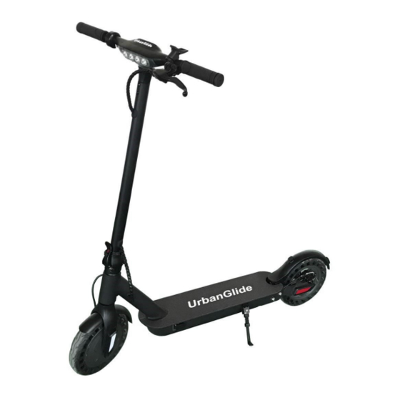 URBANGLIDE RIDE 100XS Manual De Instrucciones