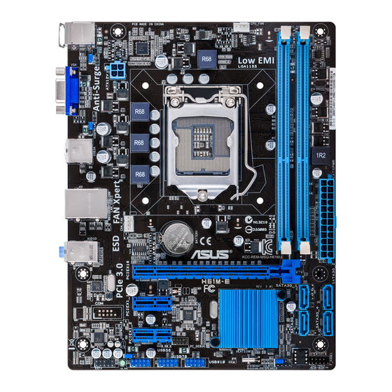 Asus H61M-E Manual Del Usuario