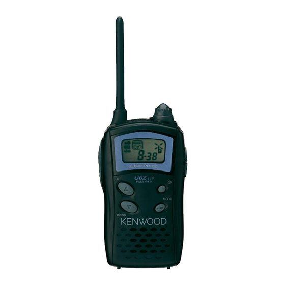 Kenwood UBZ-LJ8 Manual De Instrucciones