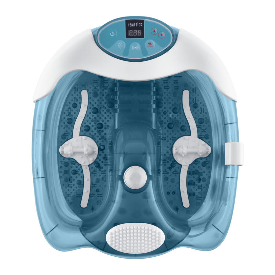 HoMedics FB-675 Manuales