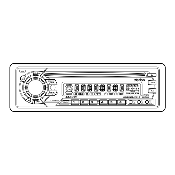 Fiat CLARION PU2312 Manual De Instrucciones