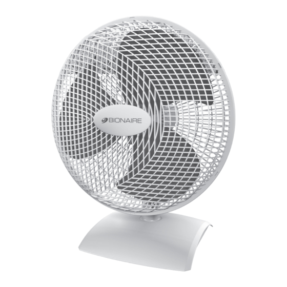 Bionaire BTF1613MW Manual De Instrucciones