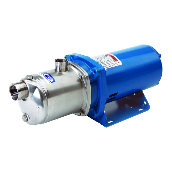Xylem GOULDS HMS Instrucciones De Instalación, Funcionamiento Y Mantenimiento