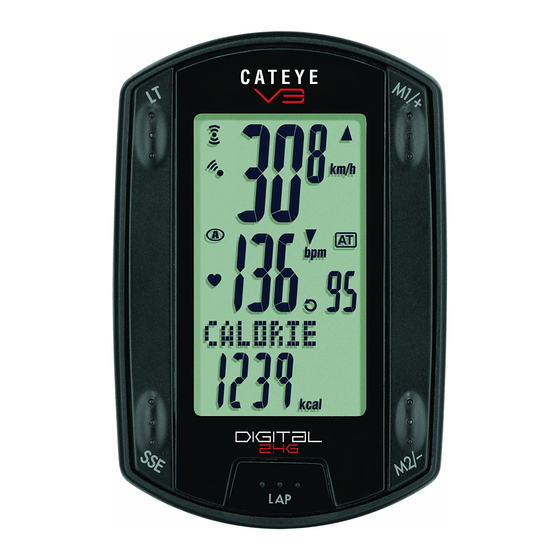 Cateye V3 Manual De Instrucciones
