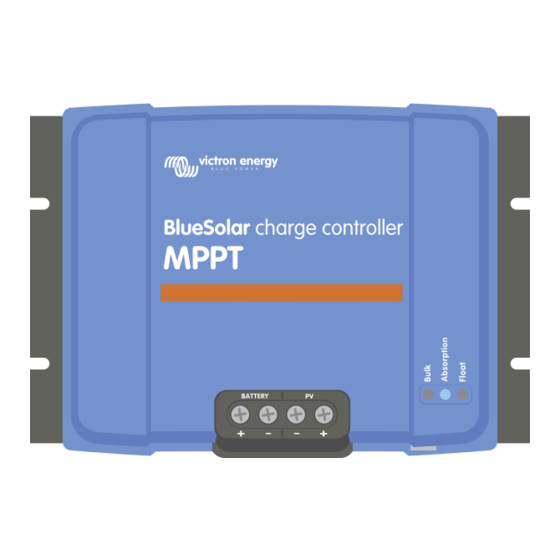 Victron energy BlueSolar MPPT 150/60 Manual De Instrucciones