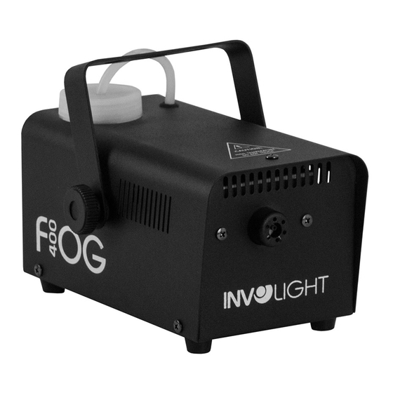 involight FOG400 Manual De Instrucciones