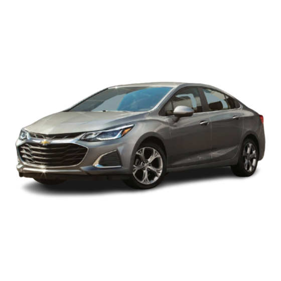 Chevrolet Cruze 2019 Manual Del Propietário