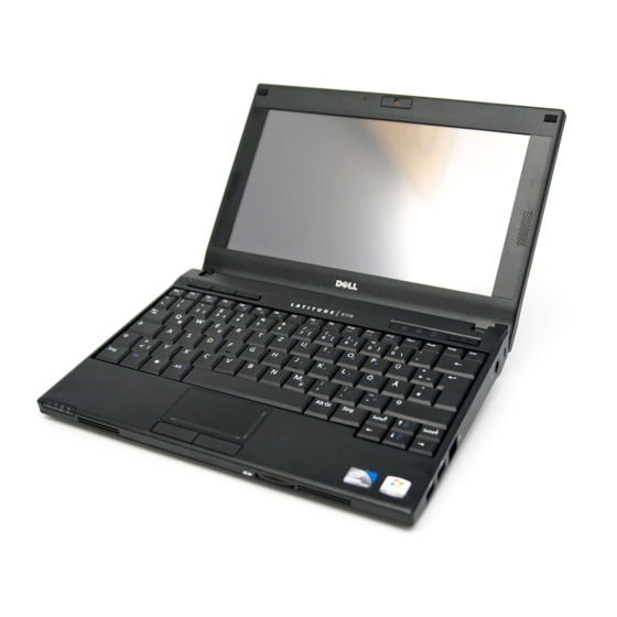 Dell Latitude 2110 Manual De Servicio