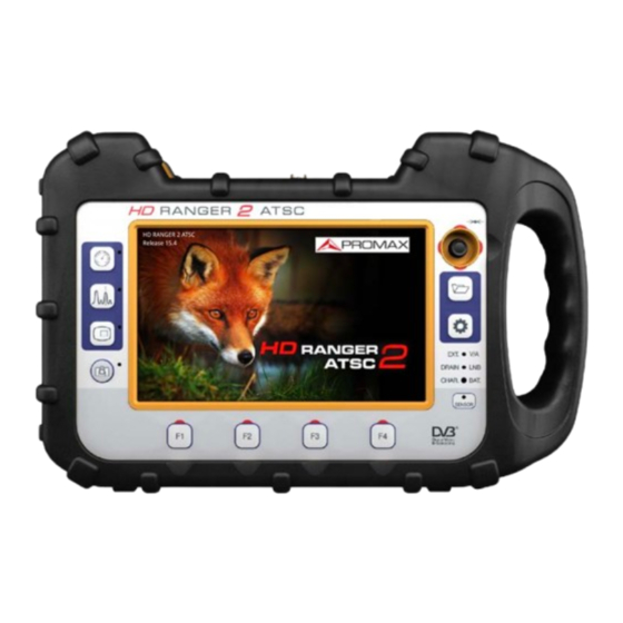 Promax GAMA HD RANGER Manual De Instructiones