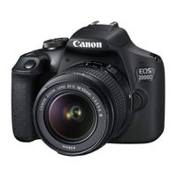 Canon EOS 2000D Instrucciones De Use