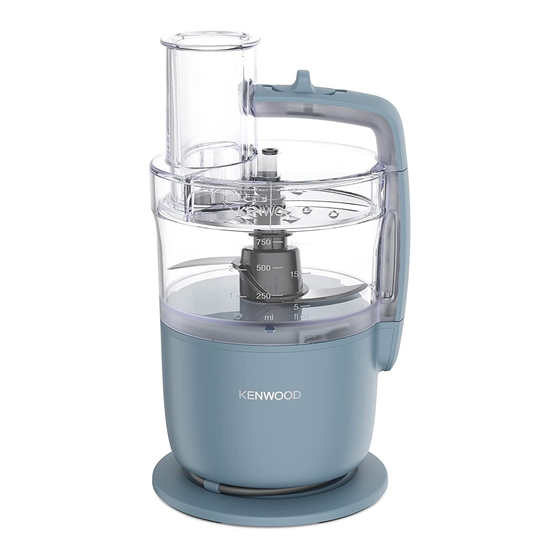 Kenwood FDP22 Manual De Instrucciones