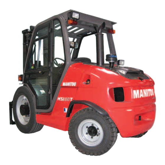 Manitou MSI25 T 4ST3A Instrucciones