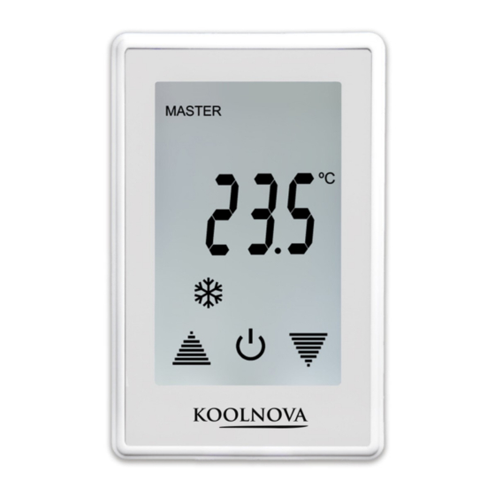 koolnova TOUCH CRONOS Guía Rápida De Instalación