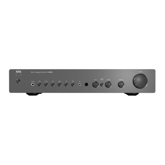 NAD C315BEE Manual Del Usuario